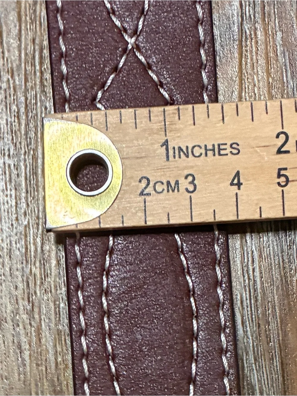 VTG Cabela's Brown Leather Men's Belt with Bull Elk Buckle Medallion size 40